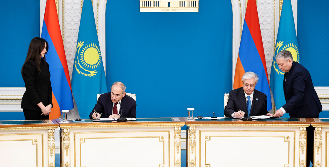 Armenia and Kazakhstan sign cooperation agreements - Alphanews